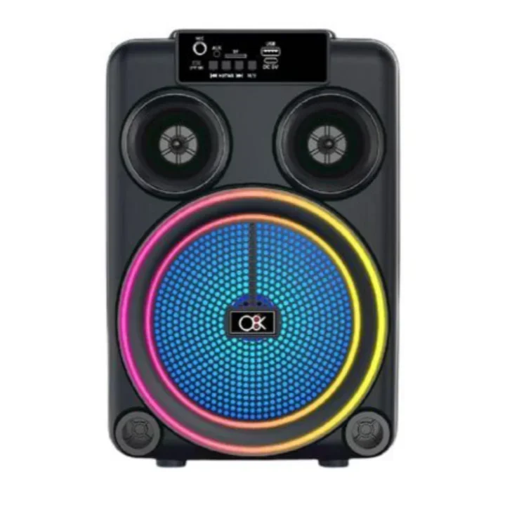 Ασύρματο Φορητό Ηχείο Bluetooth Με Μικρόφωνο Bt-8108 Μαύρο