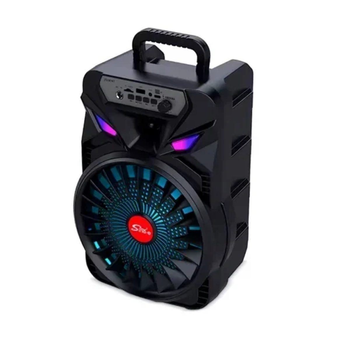 Ασύρματο ηχείο karaoke Bluetooth με μικρόφωνο ZQS8167 μαύρο - Image 2