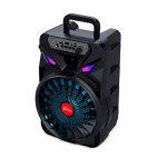 Ασύρματο ηχείο karaoke Bluetooth με μικρόφωνο ZQS8167 μαύρο - Image 2