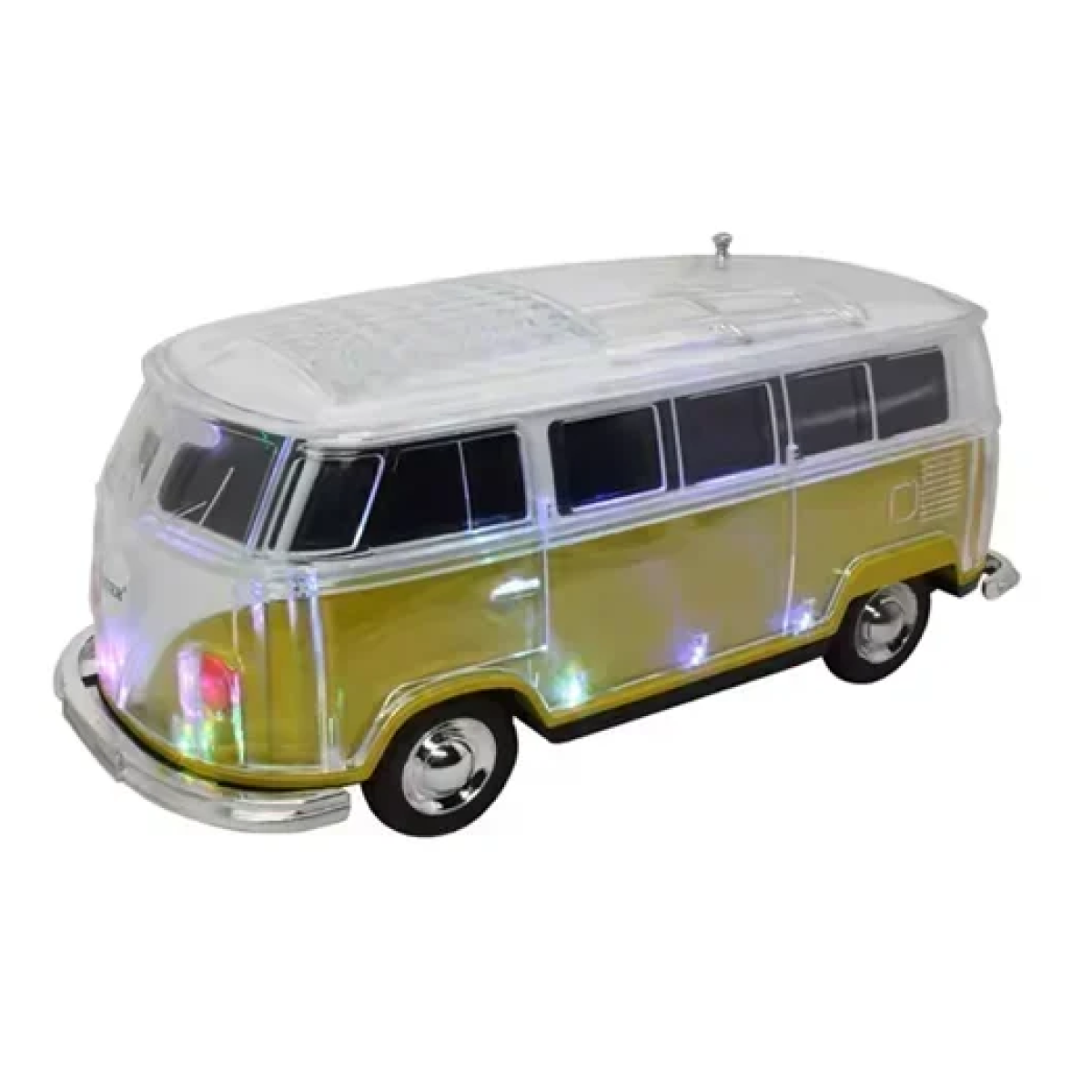 Ασύρματο ηχείο Mini Bus Wireless Speaker με LED φωτισμό WS267BT ...