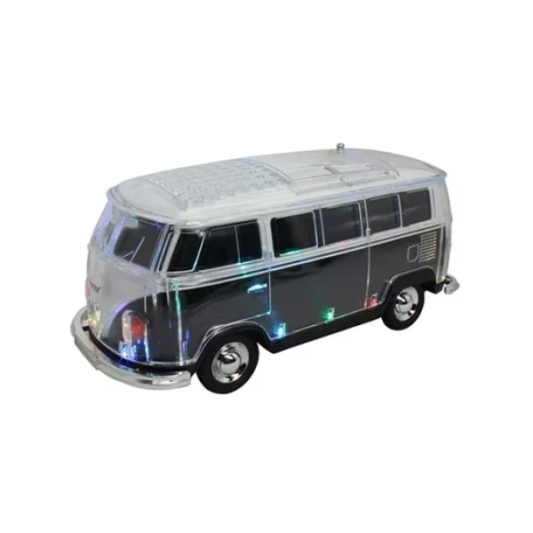 Ασύρματο ηχείο Mini Bus Wireless Speaker με LED φωτισμό WS267BT - μαύρο