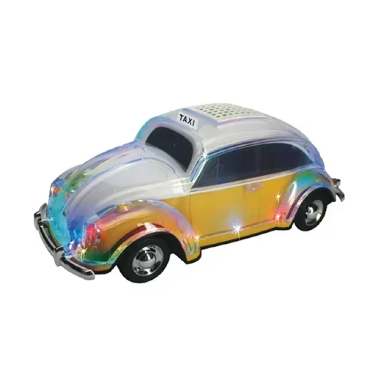 Ασύρματο ηχείο Taxi Car Wireless Speaker με LED φωτισμό WS-1937BT κίτρινο