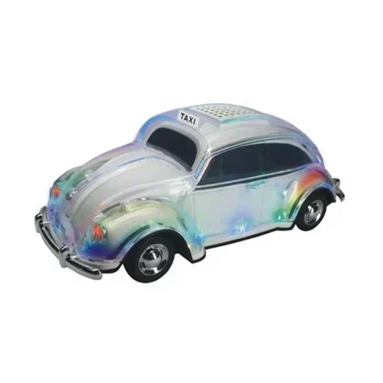 Ασύρματο ηχείο Taxi Car Wireless Speaker με LED φωτισμό WS-1937BT λευκό