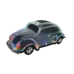 Ασύρματο ηχείο Taxi Car Wireless Speaker με LED φωτισμό WS-1937BT μαύρο