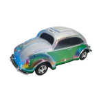 Ασύρματο ηχείο Taxi Car Wireless Speaker με LED φωτισμό WS-1937BT πράσινο