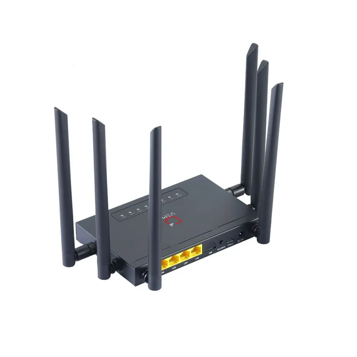 Ασύρματο WiFi Router με υποδοχή κάρτας Sim, CPE, θύρα LAN, modem LTE 4G Vemo B628