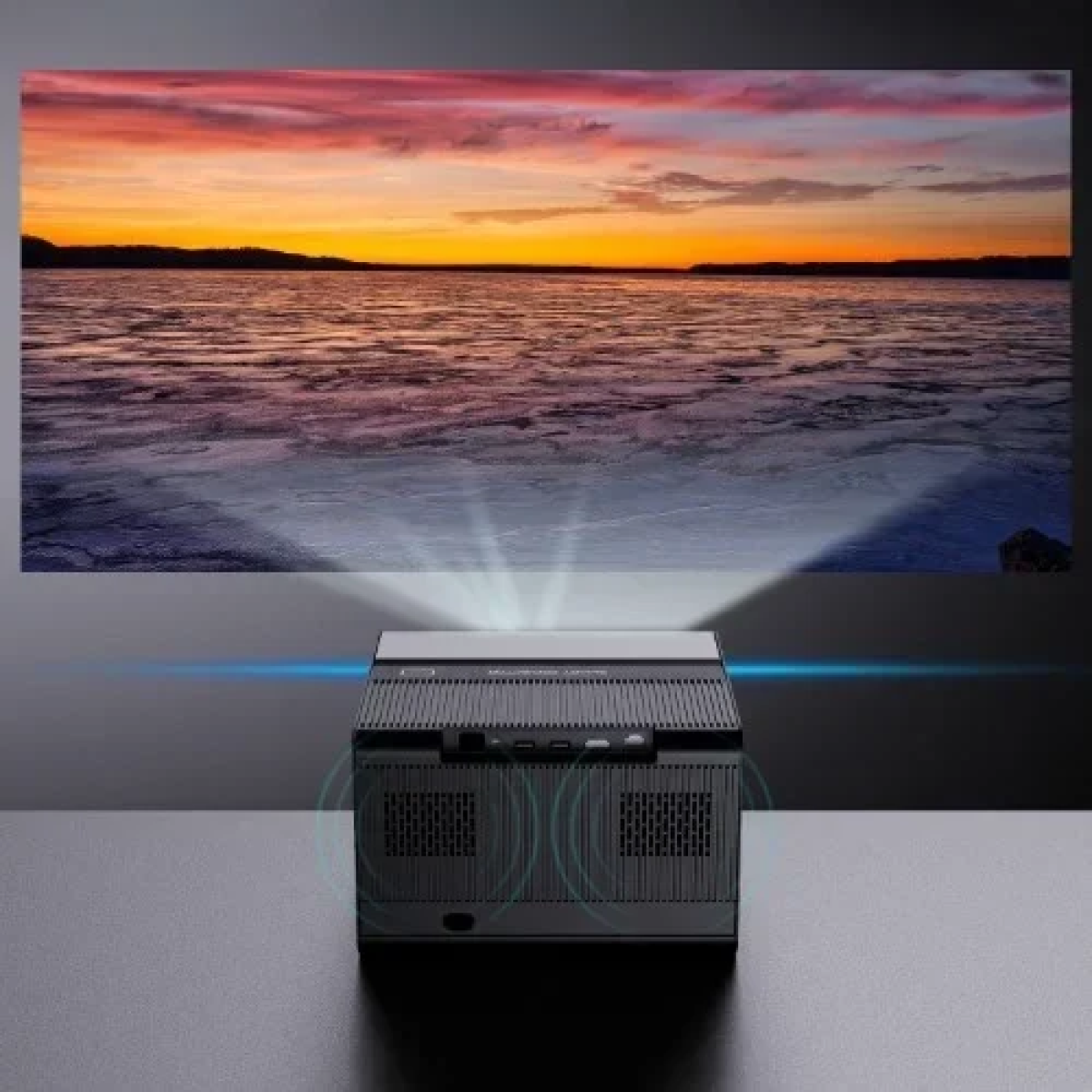 Ασύρματος Προβολέας Διπλών Λειτουργιών 8K Ultra HD Andowl Q-HD885