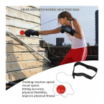 Μπάλα Βελτίωσης Αντανακλαστικών Reflex Fight Ball Μαύρο