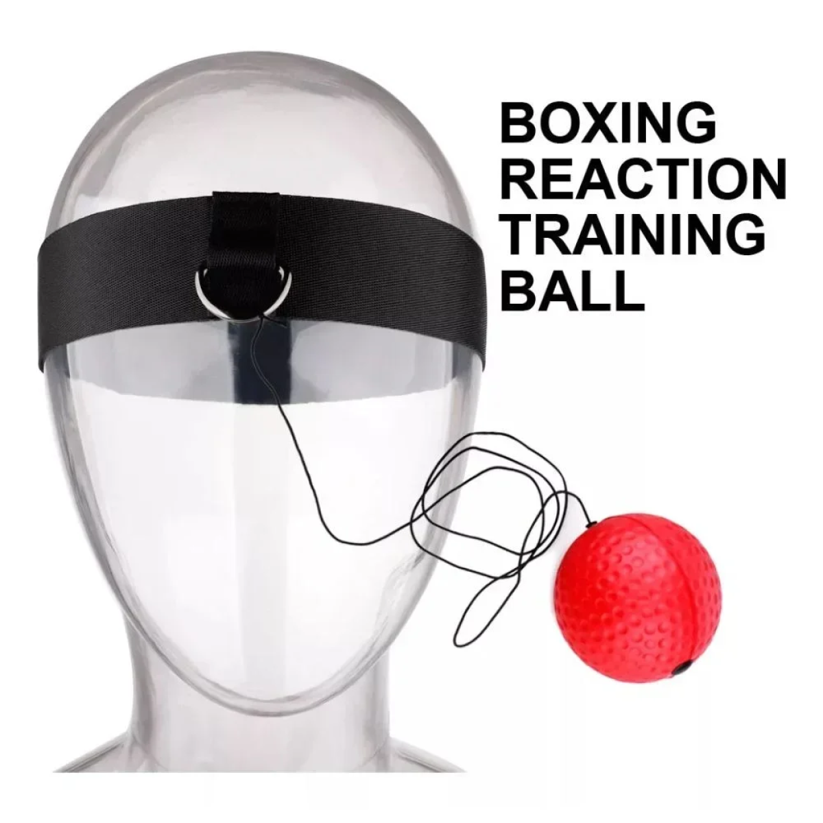 Μπάλα Βελτίωσης Αντανακλαστικών Reflex Fight Ball Μαύρο