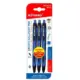Ballpoint Στυλό 0.7mm Σετ 3τμχ Μπλε Motarro MC020-13