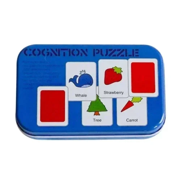 Card Cognition Puzzle Επιτραπέζιο Εκπαιδευτικό Παιχνίδι Γνωστικών Καρτών - Χρώματα