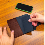 Celly Θήκη Wallet Duomo με Μαγνήτη για Smartphone έως 5.8" Καφέ DUOMOXLBR - Image 3