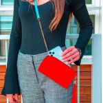 Celly Θήκη Wallet Clutch Venere για Smartphone με Εσωτερικό Μαγνήτη και 6 Εσωτερικές Θήκες Κόκκινη VENERERD - Image 3