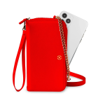 Celly Θήκη Wallet Clutch Venere για Smartphone με Εσωτερικό Μαγνήτη και 6 Εσωτερικές Θήκες Κόκκινη VENERERD