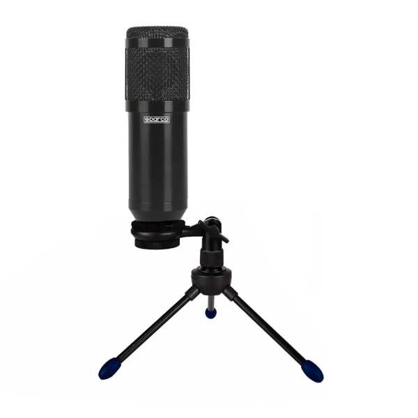 Sparco Gaming Μικρόφωνο USB STAR Επιτραπέζιο με Τρίποδο Μαύρο SPMIC
