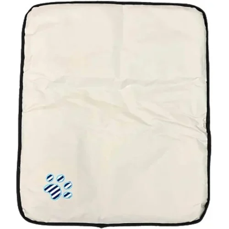 Χαλάκι Κατοικιδίου Αντιολισθητικό από Fleece 63cm Μπεζ 19418-147