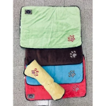 Χαλάκι Κατοικιδίου Αντιολισθητικό από Fleece 68cm Καφέ 19418-148
