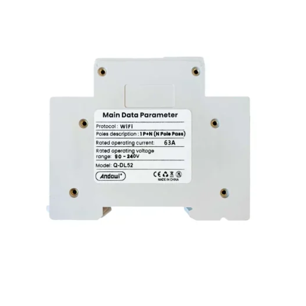 Διακόπτης κυκλώματος WiFi Circuit Breaker Andowl Q-DL52 - Image 3