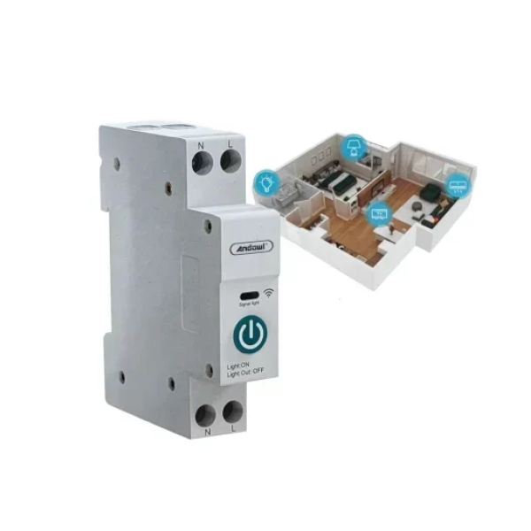 Διακόπτης κυκλώματος WiFi Circuit Breaker Andowl Q-DL52