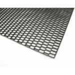 Διακοσμητική Σίτα Πλαστική Κυψελωτή Λεπτή 120x40cm Μαύρο