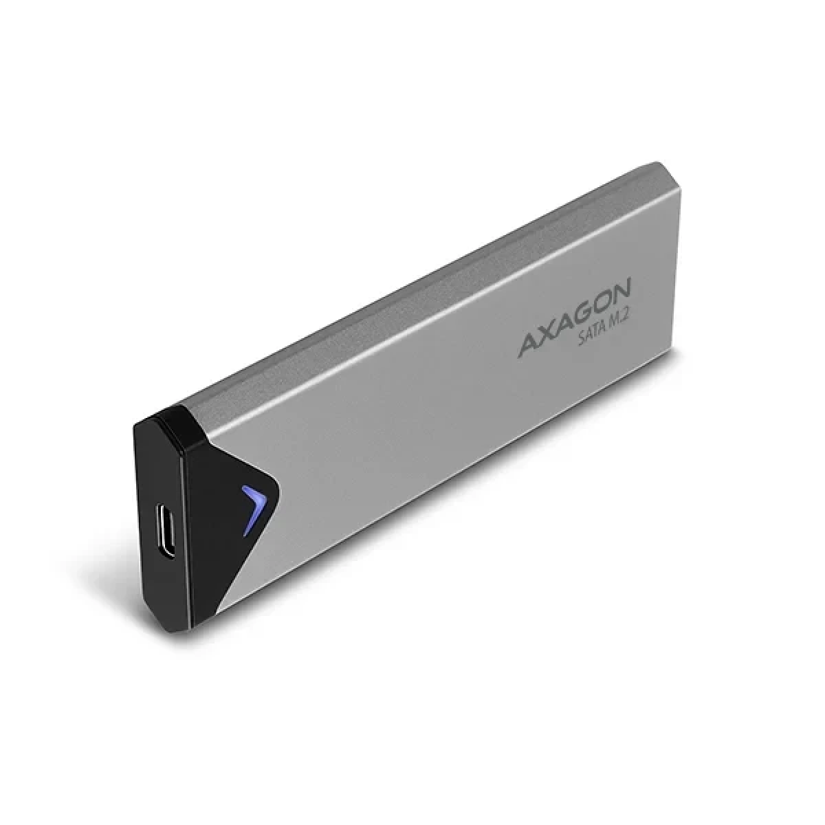 Axagon USB-C 3.2 Gen 1 - M.2 SATA SSD 42-80mm box EEM2-U3C - Image 4