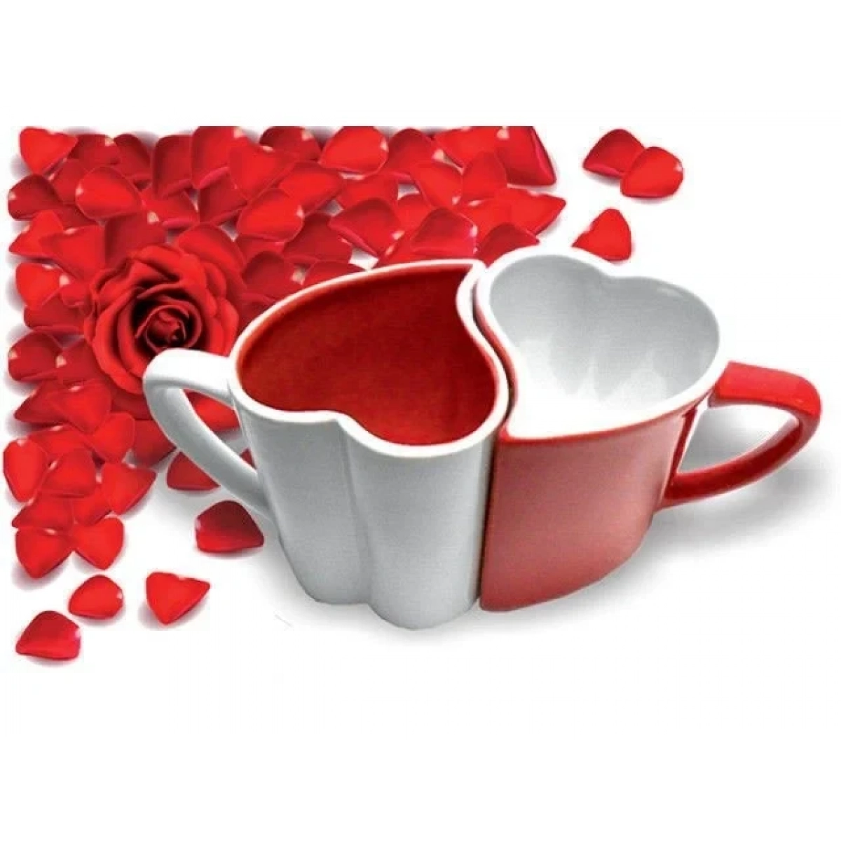 Gadget Master Romantic mugs red-white - Image 2