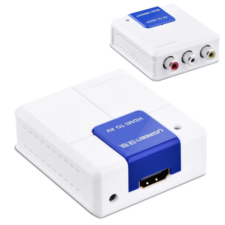 Ugreen Μετατροπέας HDMI Θηλυκό σε RCA Λευκό 40223