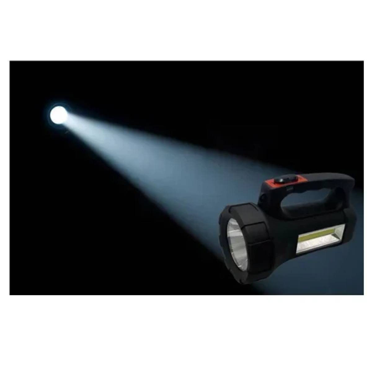 Επαναφορτιζόμενος προβολέας χειρός LED Andowl Q-LED15 μαύρο - Image 2