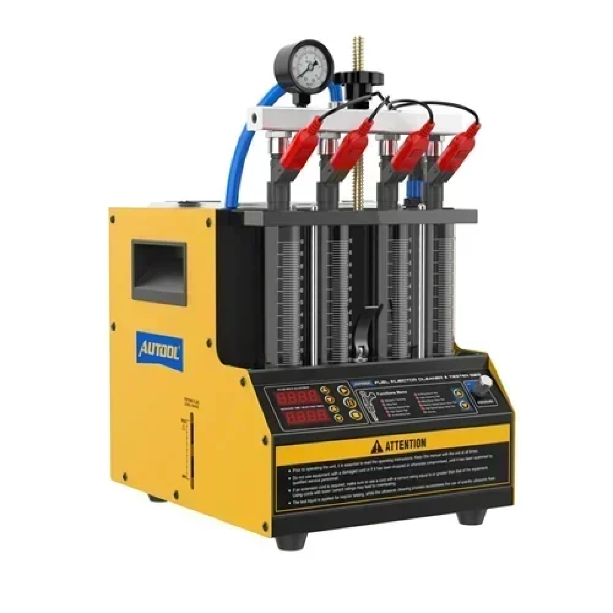 Επαγγελματική μηχανή καθαρισμού μπέκ-Ultrasonic Cleaner Gasoline Fuel Injector 4-Cylinders AUTOOL CT160 - Image 2