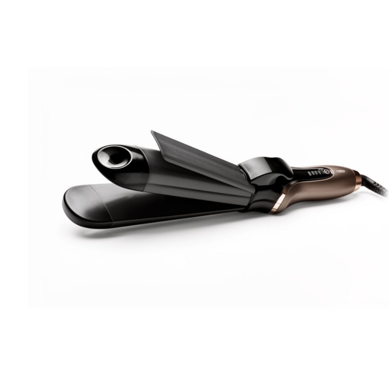 Επαγγελματικό ψαλίδι μαλλιών για μπούκλες 2 σε 1 Andowl Q-M117 μαύρο