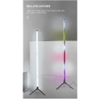 Επιδαπέδιο φωτιστικό RGB LED 120cm με τηλεχειριστήριο και εφαρμογή LD070 - Image 3