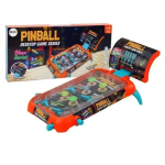 Επιτραπέζιο φλίπερ με LED φωτισμό και ήχο Pinball Desktop Game Series - πορτοκαλί S3019 - Image 2