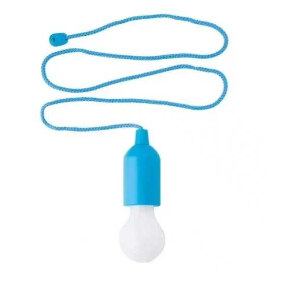 Φορητή λάμπα LED με ντουί και κορδόνι TY-6088 μπλε