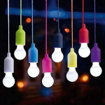 Φορητή λάμπα LED με ντουί και κορδόνι TY-6088 μπλε σκούρο - Image 2
