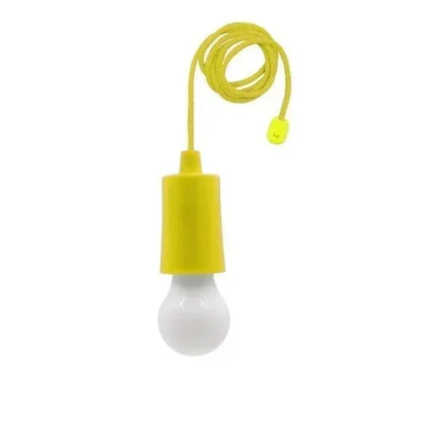 Φορητή λάμπα LED με ντουί και κορδόνι TY-6088 κίτρινο