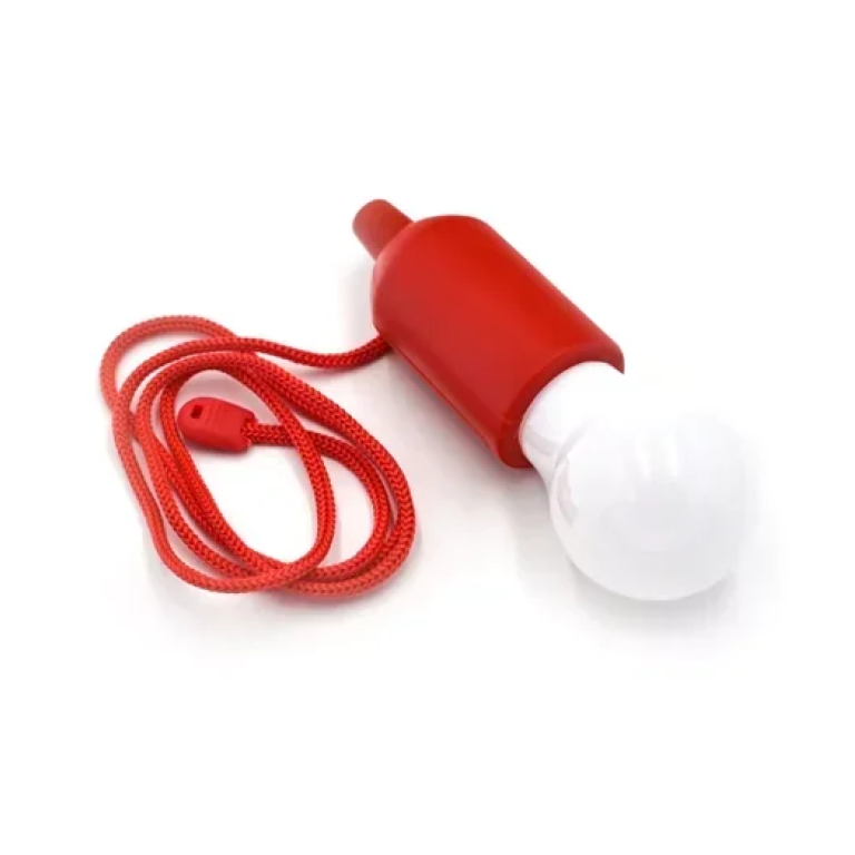 Φορητή λάμπα LED με ντουί και κορδόνι TY-6088 κόκκινο