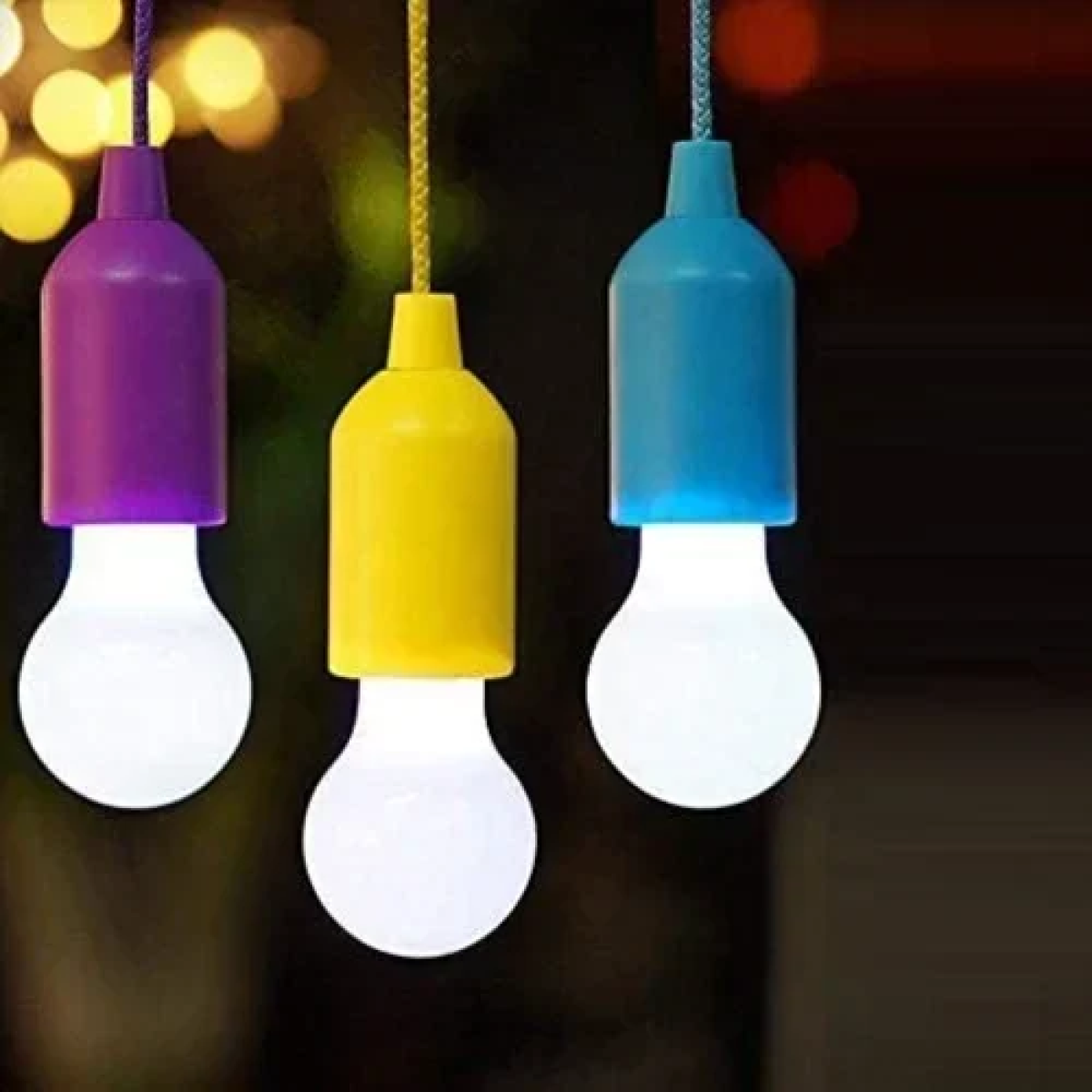 Φορητή λάμπα LED με ντουί και κορδόνι TY-6088 λευκή - Image 4