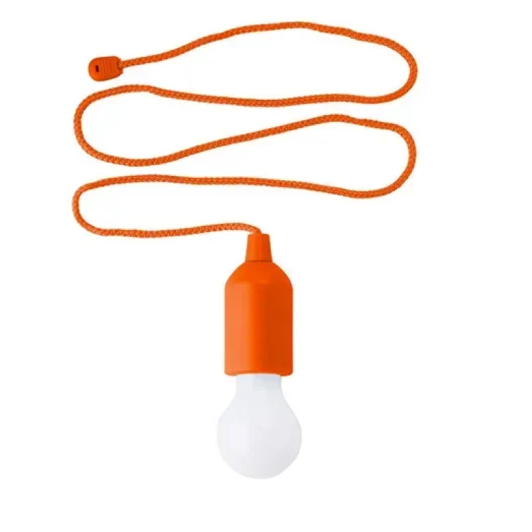 Φορητή λάμπα LED με ντουί και κορδόνι TY-6088 πορτοκαλί