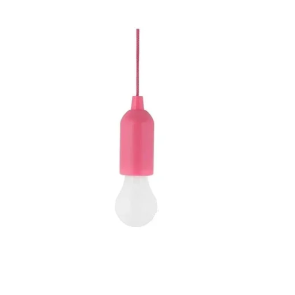 Φορητή λάμπα LED με ντουί και κορδόνι TY-6088 ροζ
