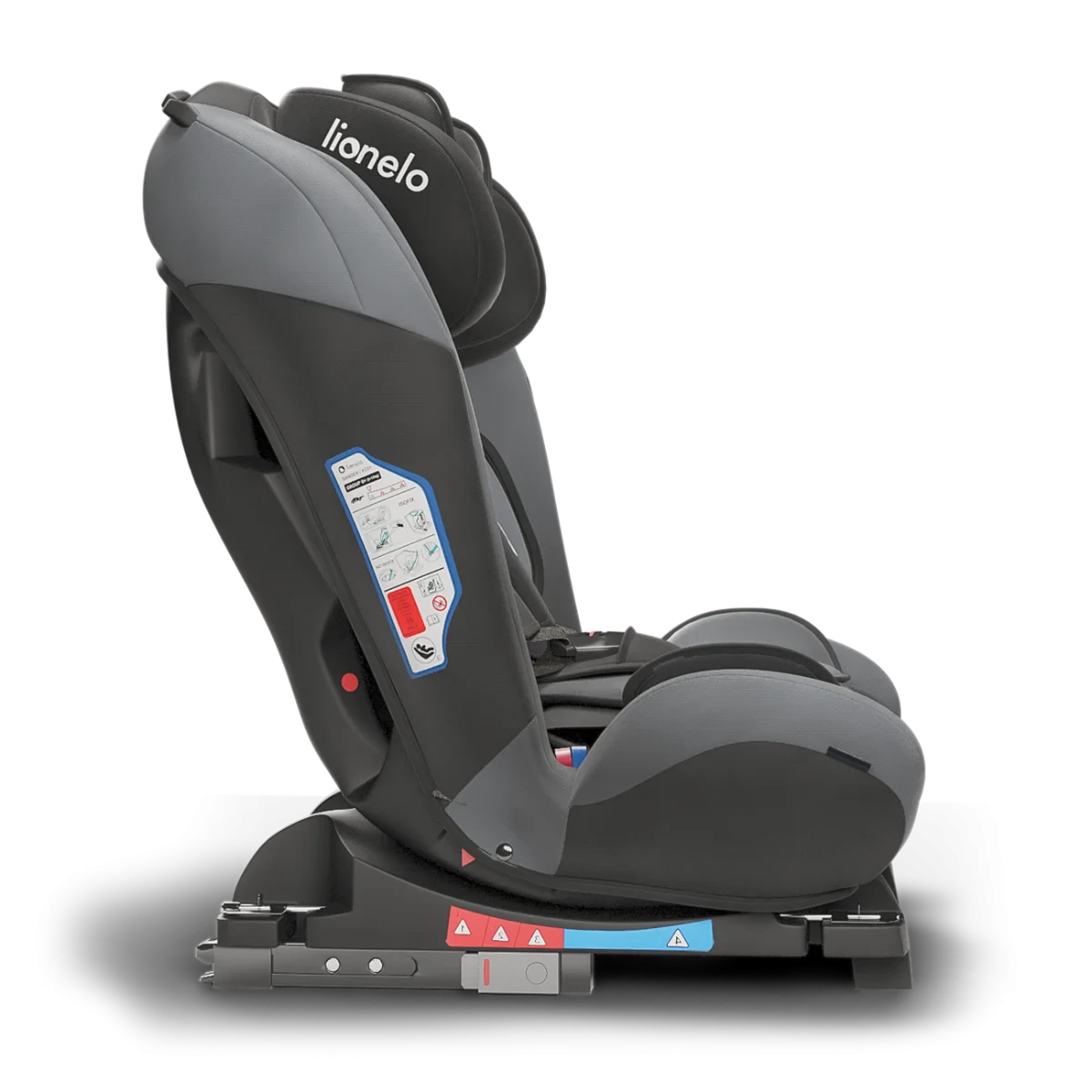 Lionelo Καθισματάκι Αυτοκινήτου Sander 0-36 kg με Isofix Γκρι 5902581652652 - Image 4