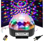 Φωτορυθμικό LED Disco Ball Party Με 9 Διαφορετικά Χρώματα 240924-1