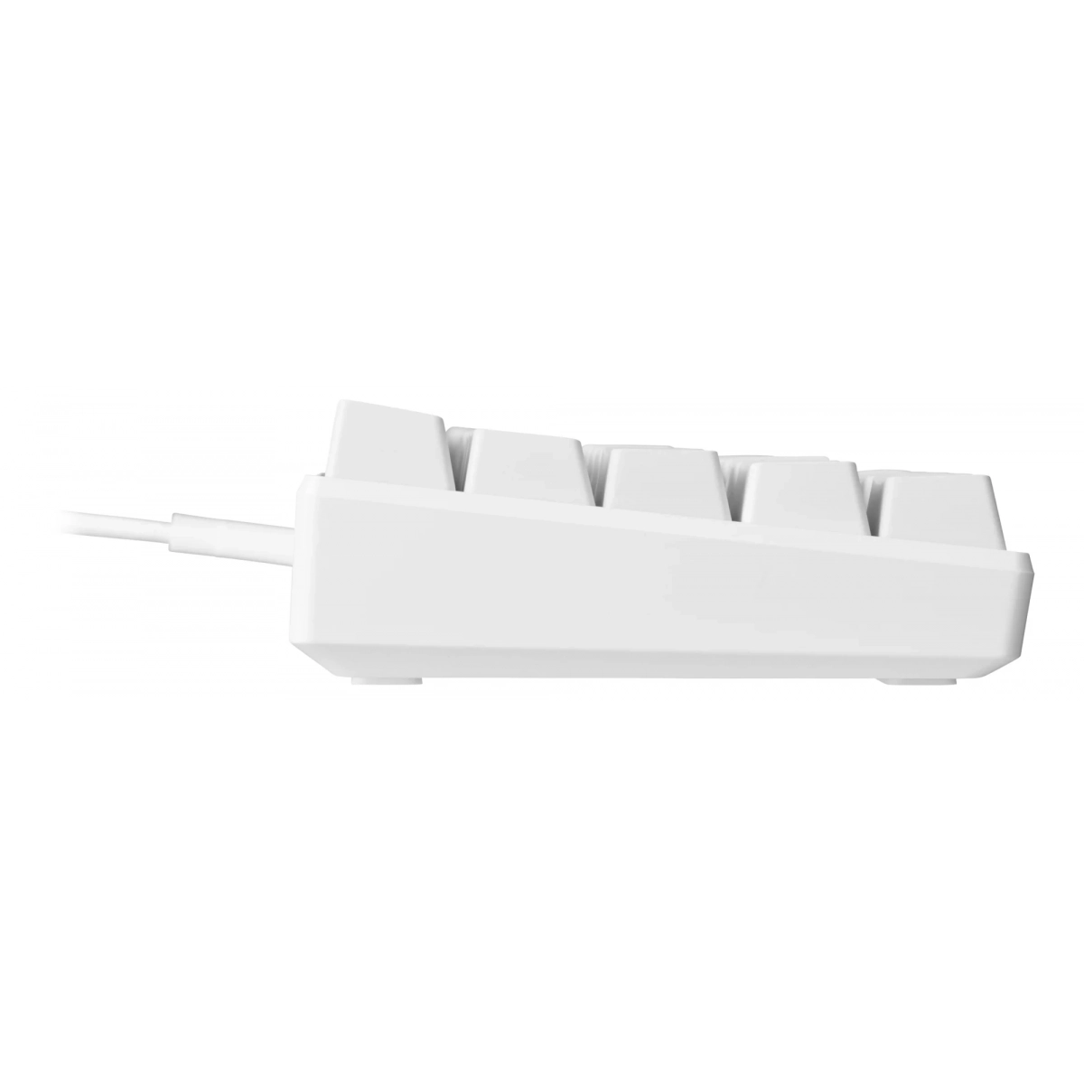 Deltaco Gaming Πληκτρολόγιο Μηχανικό Mini Ενσύρματο RGB US Layout Red Switches Λευκό GAM-075-W-US - Image 4