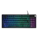 Deltaco Gaming Πληκτρολόγιο Μεμβράνης Ενσύρματο TKL RGB UK Layout Μαύρο GAM-110-UK - Image 2