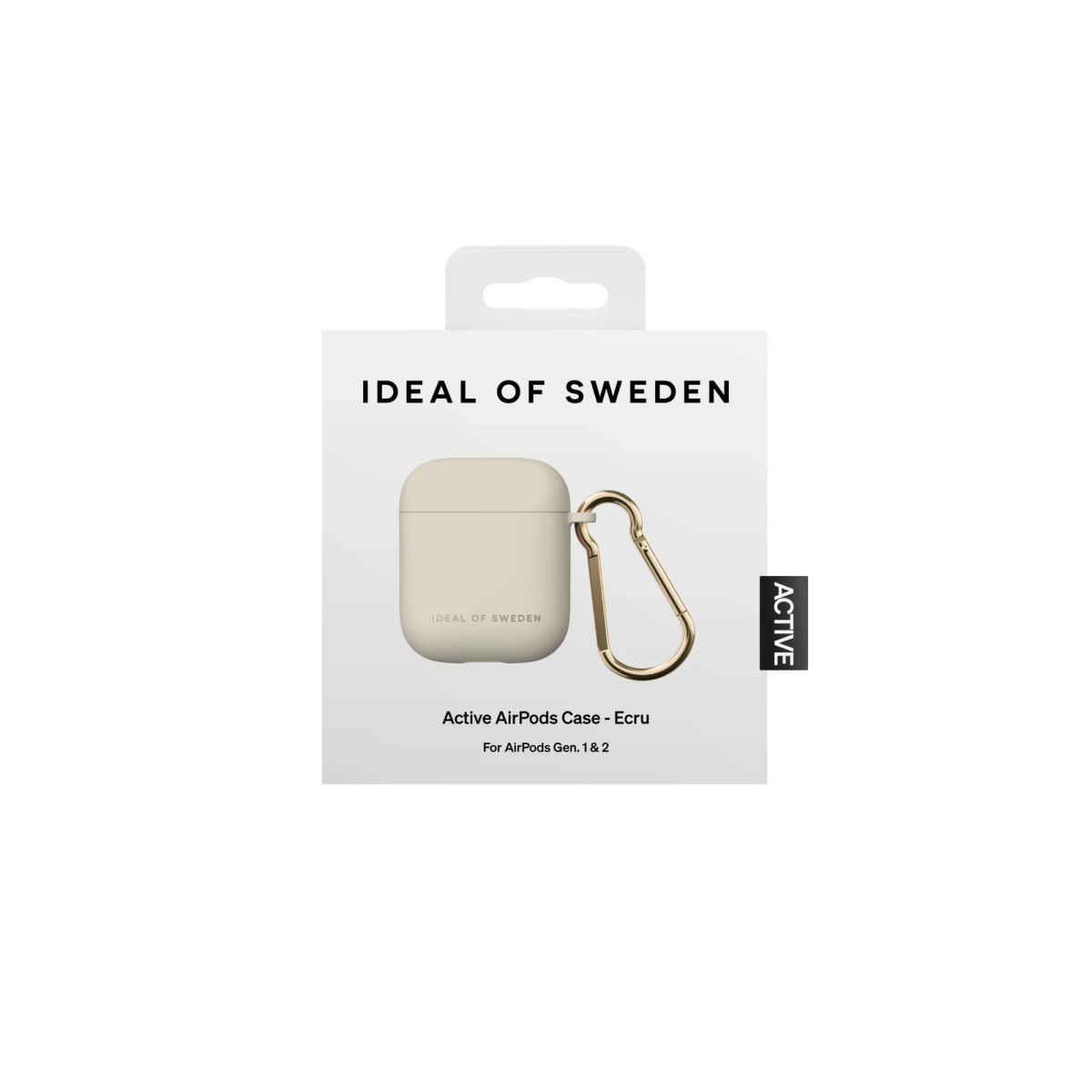 IDEAL OF SWEDEN Θήκη Active για Apple Airpods Gen 1 & 2 Ecru IDAPCAS22-393 - Image 4