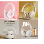 HD10 Bluetooth Gaming Headset with Microphone Ασύρματα Ροζ