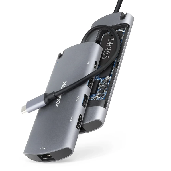 Axagon Type C Docking Station M.2 SATA