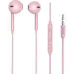 Hoco M55 Ακουστικά Handsfree με Βύσμα 3.5mm - Ροζ