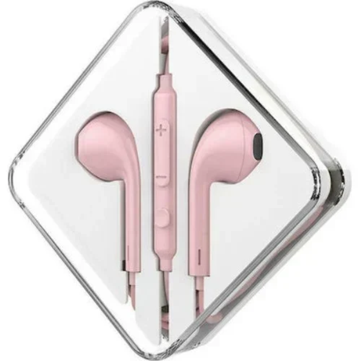 Hoco M55 Ακουστικά Handsfree με Βύσμα 3.5mm - Ροζ