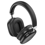 Hoco W35 Ασύρματα/Ενσύρματα Over Ear Ακουστικά με 40 ώρες Λειτουργίας Μαύρα