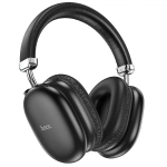 Hoco W35 Ασύρματα/Ενσύρματα Over Ear Ακουστικά με 40 ώρες Λειτουργίας Μαύρα